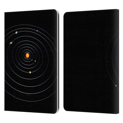 Head Case Designs Officially Licensed Simone Gatterwe Our Solar System Planets Leather Wallet Case Compatible with Kindle Paperwhite 1/2 / 3