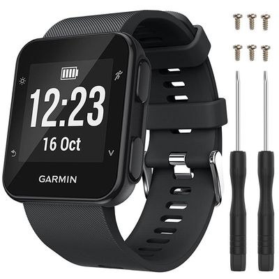 Band for Garmin Forerunner 35, Soft Silicone Replacement Watch Band Strap for Garmin Forerunner 30 Smart Watch (No Tracker)