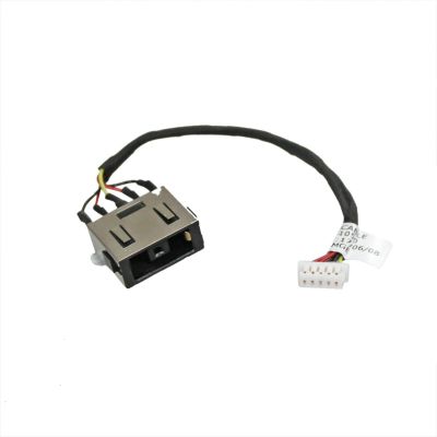 AC DC Jack Power Plug in Charging Port Connector Socket with Wire Cable Harness Replacement for Lenovo Flex 3-1120 Yoga 300-11IBY 300-11IBR 1109-01050