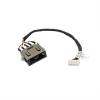 AC DC Jack Power Plug in Charging Port Connector Socket with Wire Cable Harness Replacement for Lenovo Flex 3-1120 Yoga 300-11IBY 300-11IBR 1109-01050 view 1