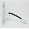 1 Port HDMI Pigtail Dongle Screwless Decorative Wall Plate [White] view 2