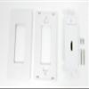 1 Port HDMI Decorative Screwless Wall Plate [White] view 3