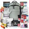 Urban Survival Bug-Out Bag Gray - 2 Person 72 hrs with Waterproof Covering view 1