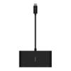 Belkin 4-in-1 USB-C Hub, MultiPort Docking Station for iPad, iPad Mini, & MacBook, Mac Mini, MacBook Air, MacBook Pro with USB-C Gigabit Ethernet, USB-A 3.0, VGA, & 4K HDMI view 4