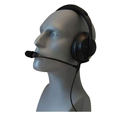 Crystal Mic Pro T (The Typhoon). Compatible with B-700. Transforms Your Headphone into an Aviation Headset