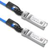 Blue 10G SFP+ to SFP+ DAC Passive Direct Attach Copper Cable for Cisco SFP-H10GB-CU1-5M Ubiquiti,Netgear,D-Link,Supermicro,Mikrotik Ethernet Devices 1.5m(4.9ft) view 3