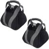 2 Pcs Adjustable Heavy Fitness Power Sandbag, Portable Adjustable Canvas Sand Kettlebell Soft Sand Bag, Weightlifting Dumbbell for Home Training, Fitness, Yoga Workout view 1