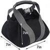 2 Pcs Adjustable Heavy Fitness Power Sandbag, Portable Adjustable Canvas Sand Kettlebell Soft Sand Bag, Weightlifting Dumbbell for Home Training, Fitness, Yoga Workout view 4