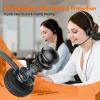 EMAIKER Lightweight Wired RJ9 Telephone Headphone Call Center Headset, Corded Deskphone Headset Compatible with Grandstream Sangoma Snom Yealink T26 T31 T33 T42 T46 T48 T53 T54 etc IP Phones view 4
