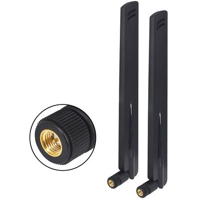 12dBi 433MHz Antenna High Gain Radio Antenna SMA Male Connector Omni-Directional Antenna Wireless Antenna for Wireless Sensor Network Router Modem Pack of 2