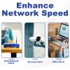 12dBi 433MHz Antenna High Gain Radio Antenna SMA Male Connector Omni-Directional Antenna Wireless Antenna for Wireless Sensor Network Router Modem Pack of 2 view 3