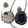 Gexgune Tactical Headsets with Fast Helmet Rail Adapter Military Airsoft Shooting Headset Army Communication Accessories,no Noise Reduction Function view 3
