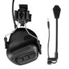 Gexgune Tactical Headsets with Fast Helmet Rail Adapter Military Airsoft Shooting Headset Army Communication Accessories,no Noise Reduction Function view 4