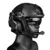 Gexgune Tactical Headsets with Fast Helmet Rail Adapter Military Airsoft Shooting Headset Army Communication Accessories,no Noise Reduction Function view 2