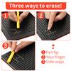 Outus 3 Pieces Replacement Stylus Magnetic Drawing Pen Magnet Replacement Pens for Magnetic Drawing Board Magnapad A to Z and Numbers 0 to 9, Yellow view 3