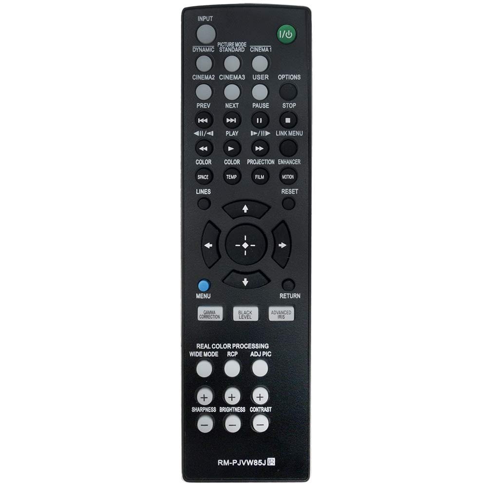 AULCMEET RM-PJVW85J Replace Remote Compatible with Sony Video Projector VPL-VW90ES VPL-VW85
