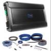 Alpine R-A90S 900 Watt R-Series 6-Channel Car Audio Amplifier Class D Amp Bundle with Rockville RWK4CU 4 AWG Gauge 100% Copper Complete Amp Installation Wire Kit OFC view 1
