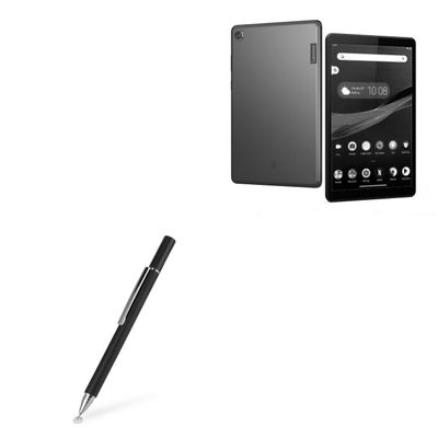 BoxWave Stylus Pen Compatible with Lenovo Tab M8 (2nd Gen) HD - FineTouch Capacitive Stylus, Super Precise Stylus Pen - Jet Black
