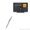 BoxWave Stylus Pen Compatible with Lenovo Tab M10 FHD Plus (2nd Gen) - FineTouch Capacitive Stylus, Super Precise Stylus Pen - Metallic Silver view 1