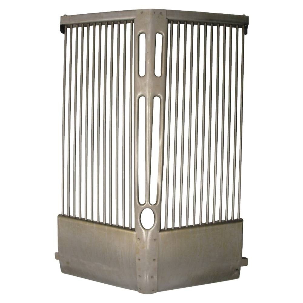 Total Power Parts 1111-1451 Grill Compatible with/Replacement for Ford New Holland 8N 2N 9N Round Rods Bare Metal 8N8204
