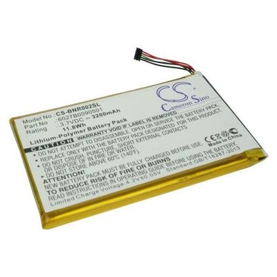 VI VINTRONS Battery Replacement Compatible for Barnes & Noble BNRB200, BNRV200, BNTV250A, DR-NK02,