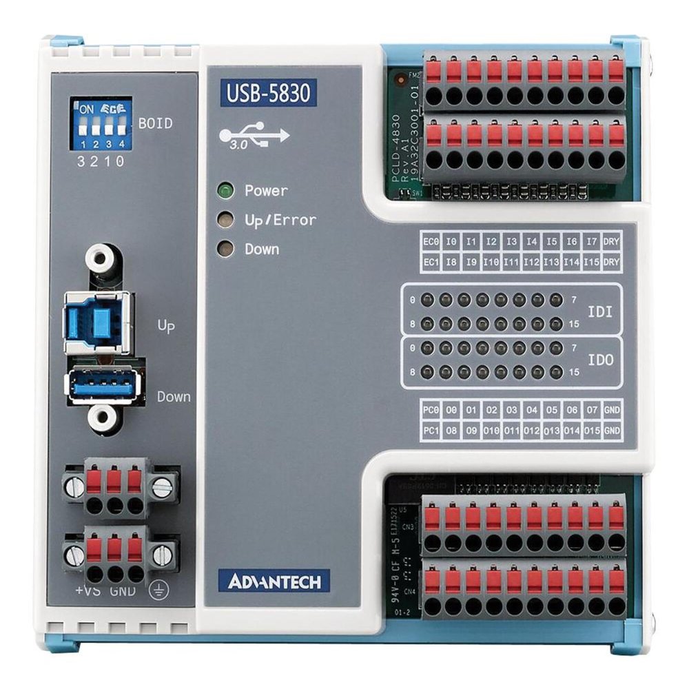 ADVANTECH USB-5830-AE 16-ch IDI & 16-ch IDO USB3.0 I/O Module