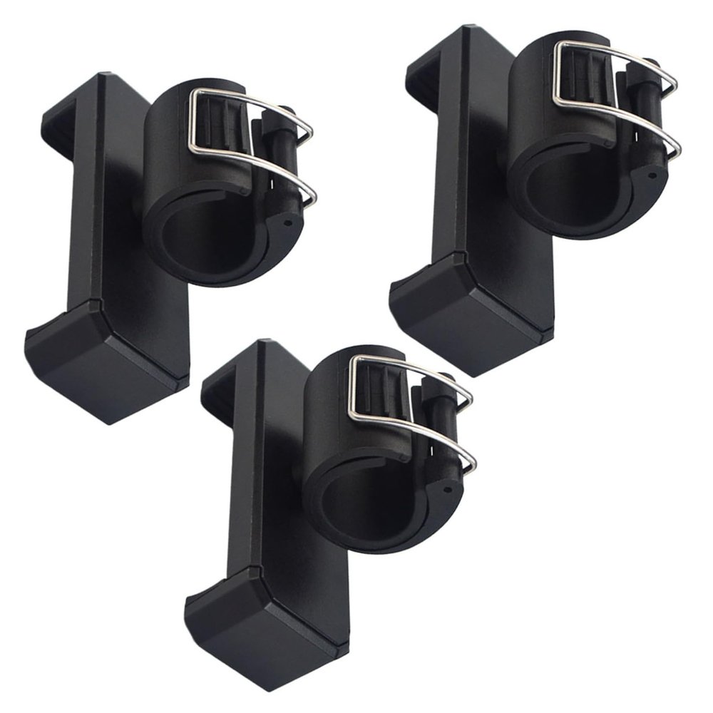 Hemobllo 3pcs Phone Clamp for Lock Catch Smartphone Holder Lightweight Clip for Outdoor Use for Capturing Moments