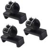 Hemobllo 3pcs Phone Clamp for Lock Catch Smartphone Holder Lightweight Clip for Outdoor Use for Capturing Moments view 4