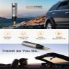 MaedHawk Aux to Bluetooth 5.0 Receiver Wireless Bluetooth Audio Adapter for Car Home Speaker 3.5mm Jack with Built-in Microphone for Hands Free Calls view 2