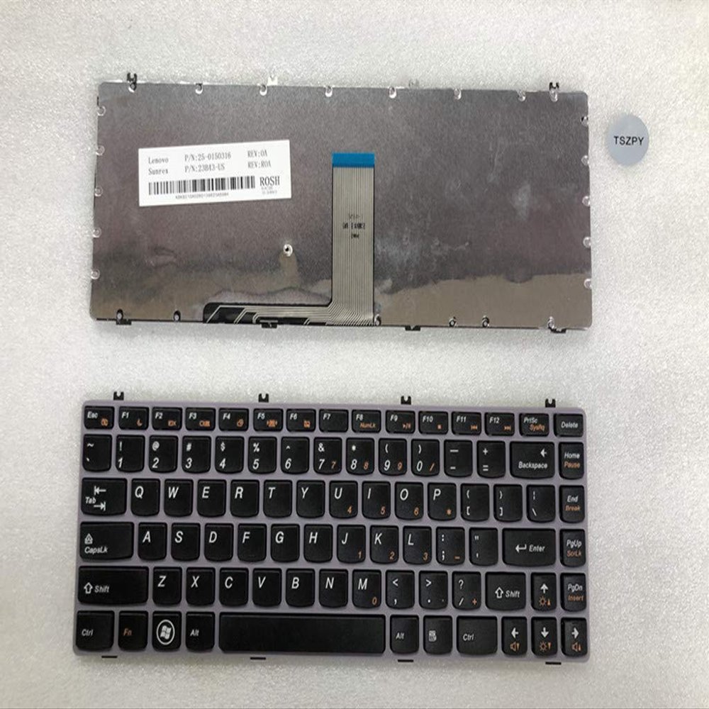 New US Keyboard for Lenovo Y470 Y470A Y470P Y470N y471 y471A Y471P US Purple