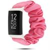 200Pcs Compatible for Fitbit Charge 4 Band, Blueshaw Fabric Elastic Scrunchie Elastic Watch Band Women Cute Replacement Straps Compatible for Fitbit Charge 4 (Pink) view 1