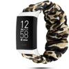 200Pcs Compatible for Fitbit Charge 4 Band, Blueshaw Fabric Elastic Scrunchie Elastic Watch Band Women Cute Replacement Straps Compatible for Fitbit Charge 4 (Leopard Print) view 1
