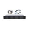 QNAP TL-R1200S-RP 12 Bay 2U Rackmount SATA 6Gbps JBOD Storage Enclosure with Redundant Power Supply. PCIe SATA Interface Card (QXP-1600eS) Included view 1