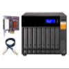 QNAP TL-D800S 8 Bay SATA 6Gbps JBOD Storage Enclosure. PCIe SATA Interface Card (QXP-800eS-A1164) Included view 1