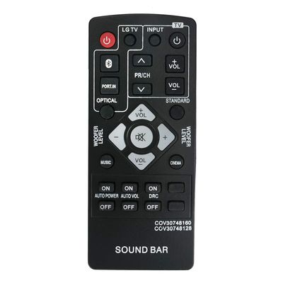 COV30748160 COV30748128 Replace Remote Control Compatible with LG NB2540 S24A1-W NB2540D S24A1W Sound Bar Audio System
