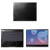 Decalrus - Protective Decal for Samsung Galaxy Book S (13.3" Screen) Laptop Crocodile Skin Pattern Texture Skin case Cover wrap CROsamsungGalaxybkS_13Black view 1