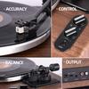 1 BY ONE High Fidelity Belt Drive Turntable with Built-in Speakers, Vinyl Record Player with Magnetic Cartridge, Wireless Playback and Aux-in Functionality, Auto Off view 2
