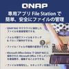 QNAP TS-131K 1 Bay Home NAS with One 1GbE Port view 3