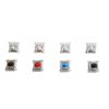 YMDK Outemu SMD RGB 3 pin MX Switch Blue Black Red Brown OTM for GK61 GK64 MX Mechanical Keyboard (200 pcs, Blue) view 4