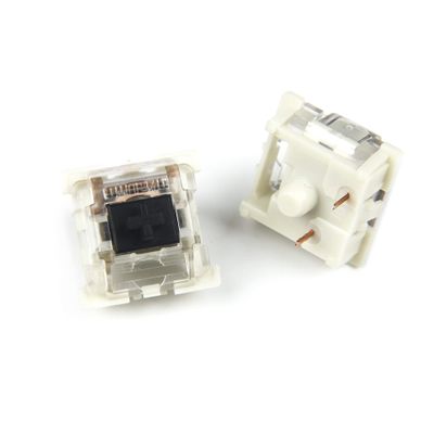YMDK Outemu SMD RGB 3 pin MX Switch Blue Black Red Brown OTM for GK61 GK64 MX Mechanical Keyboard (68 pcs, Black)