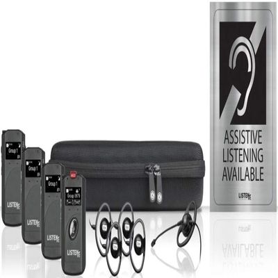 Listen Technologies LKS-8 ListenTALK Portable ADA Kit 2