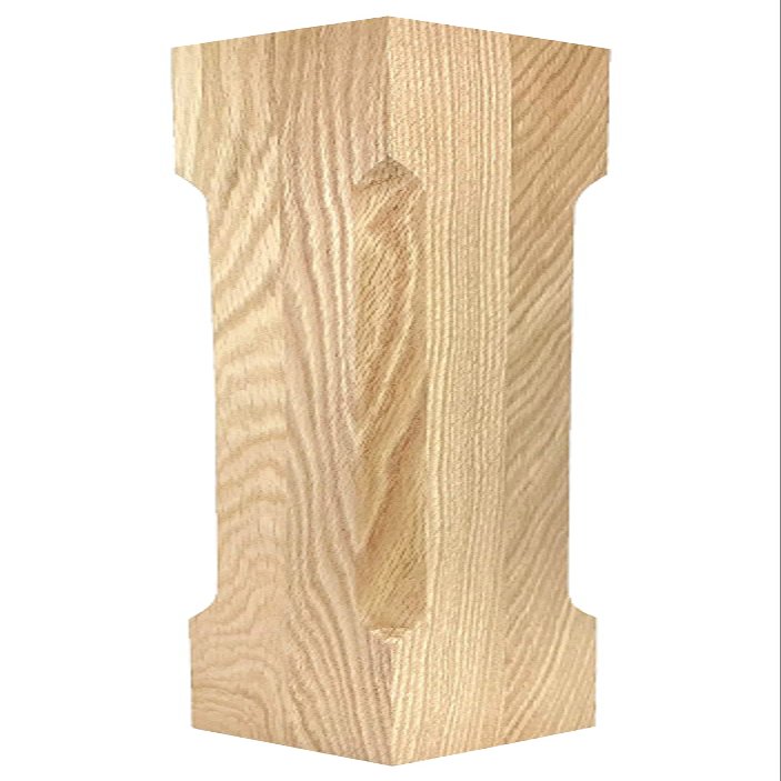 Highland Manor Wood Products Modern Square Celoron Dining Table Leg 29" Tall x 3 1/2" Wide (Cherry) (1 Leg)