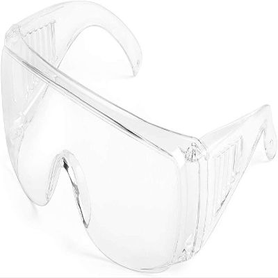 Calabria 1003 Fit Over Safety Glasses Fitover Prescription Eyewear Clear Men Women Large Wrap Around Tinted Anti Fog Scratch