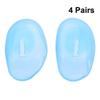 Beaupretty 4 Pairs Waterproof Ear Cover Silicone Ear Cover Ear Shield Salon Ear Protection view 2