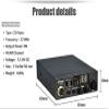 LUITON 40-Channel CB Radio LT-298 Compact Design with External Speaker Jack, Large Easy to Read LED Display Compatible with 12-24V Voltage view 2