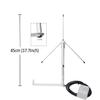 HYS 433Mhz 3dbi Omni Antenna 50 Ohm GSM Aerial W/3M(9.8ft) RG58 Coaxial Cable SMA Male Plug and Mounting Bracket view 3