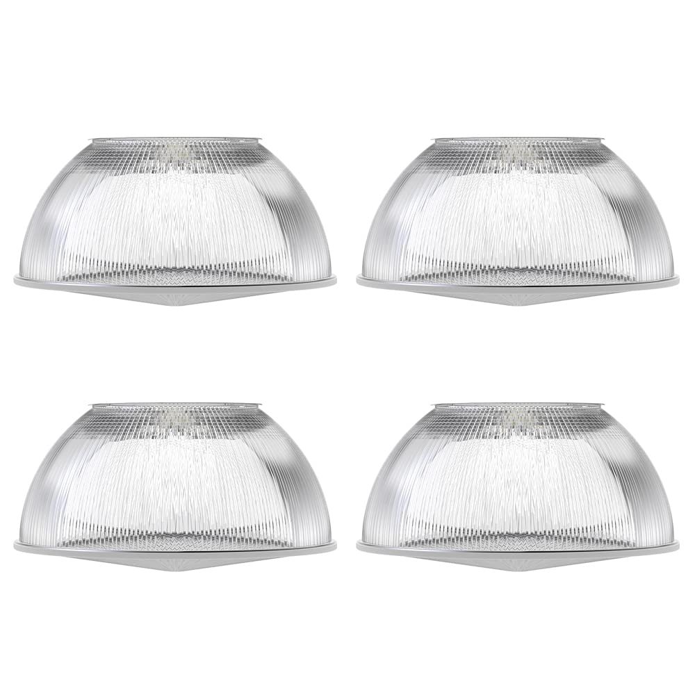 HYPERLITE 60 Degree PC Reflector ONLY for Hero Series LED High Bay Light (Clear with Cover) 4-Pack