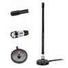 Bingfu 27MHz CB Radio Antenna Soft Whip Magnetic Base BNC & PL259 Male Compatible with Cobra Midland Uniden Maxon President Portable Handheld CB Radio Car Mobile view 2