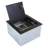 Ace Backstage Co. 132L2BK Super Pocket/Locking Lid with Flat Head Lock, Black view 1
