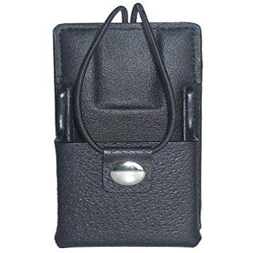 Leather Carry Case for BNH-4013 Two Way Radio - with Fixed Belt Loop (Full Display)